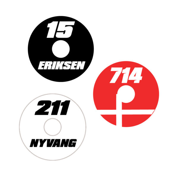Custom BMX Sticker Caps