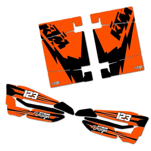 KTM Sticker Accessories