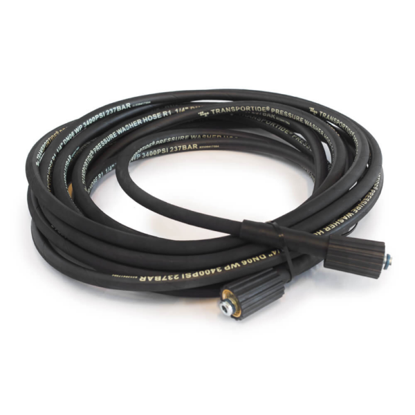 Pressure washer rubber hose 10m 1/4" with M22x1,5