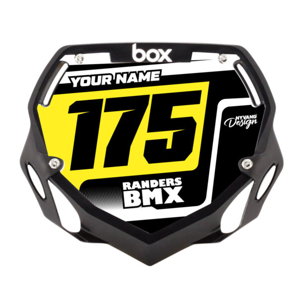 BOX BMX Frontplade klistermærke - Randers