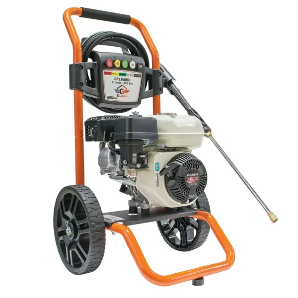 Gaspper GP3300HD Pro Pressure Washer, Honda, 5.5 HP, 220 bar/3.200 PSI