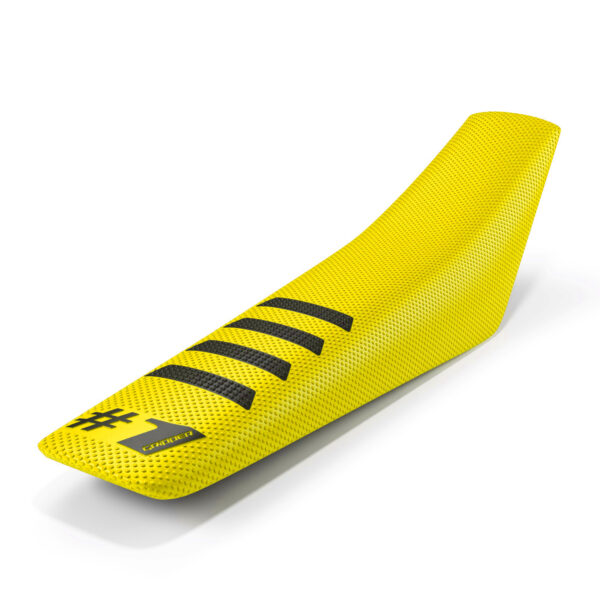 Onegripper - Seat Cover - RIBBED - Yellow/Black