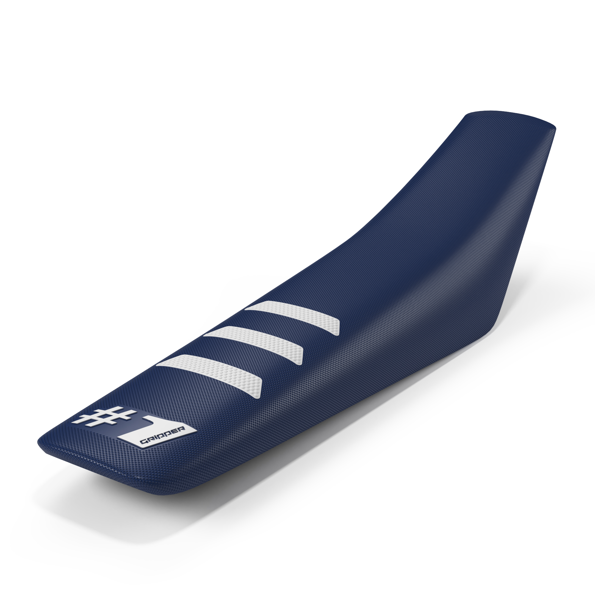 Onegripper - Seat Cover - LIGHT RIB - Dark Blue/White