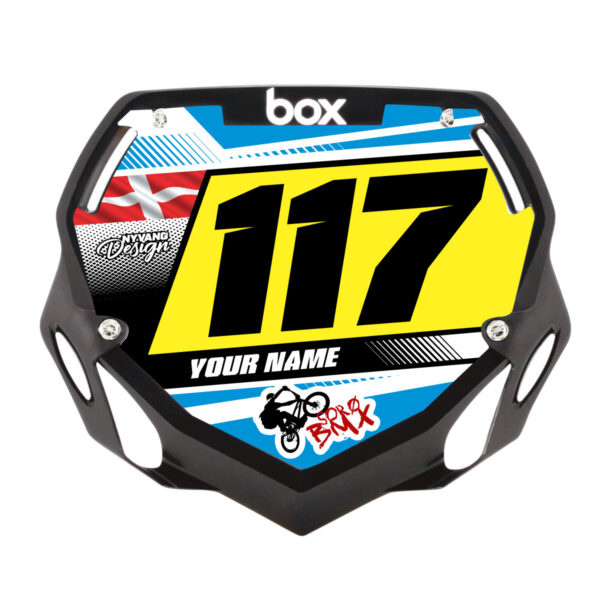 BOX BMX Frontplade klistermærke - Sorø