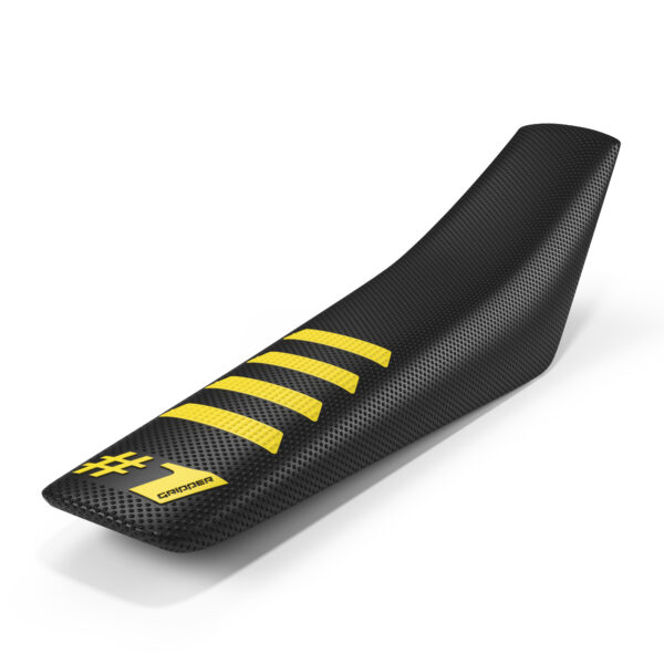 Onegripper - Seat Cover - RIBBED - Black/Yellow