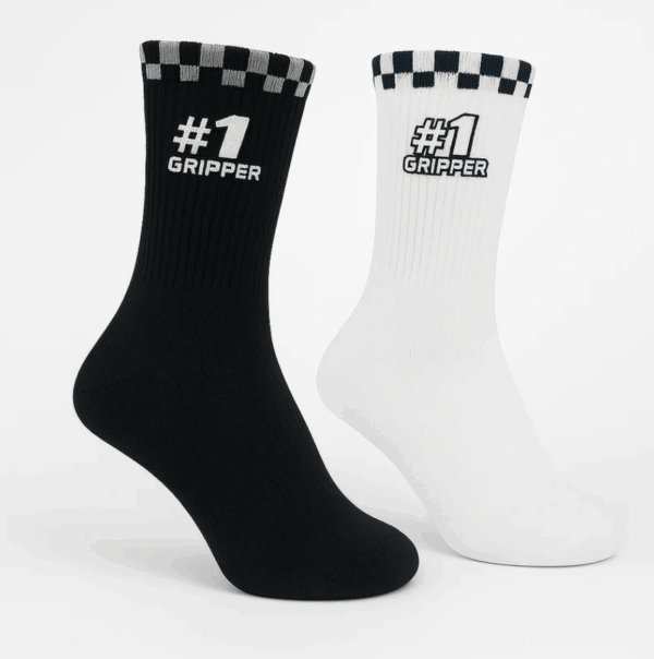 Onegripper - Onegripper Crew Socks - Black
