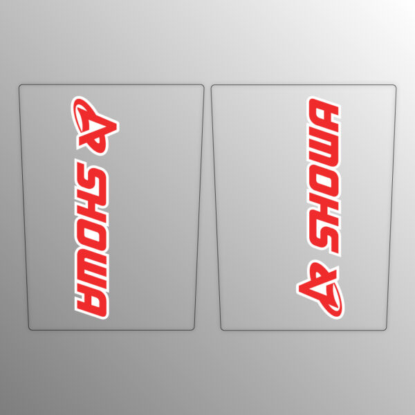 SHOWA FORK STICKER v2 - CLEAR BACKGROUND