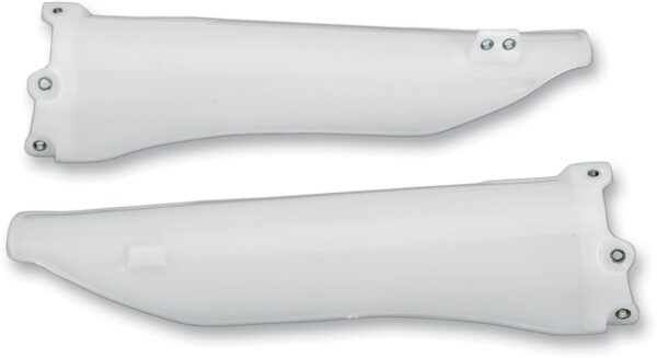 UFO FORK COVER KXF 06-08 WHT