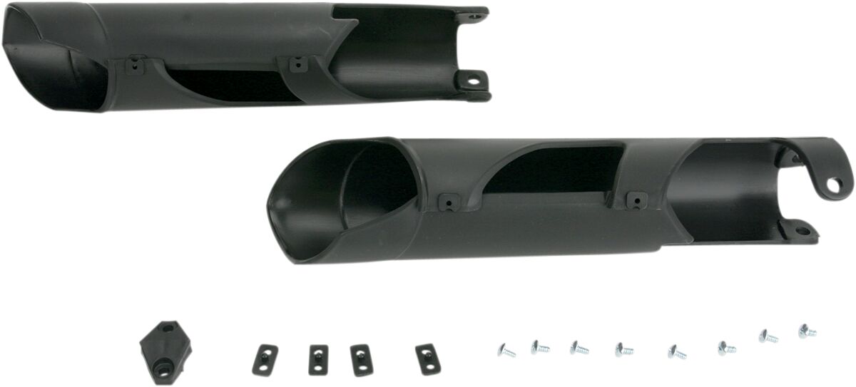 UFO FORK COVER SX/SXF 07-14 BLK