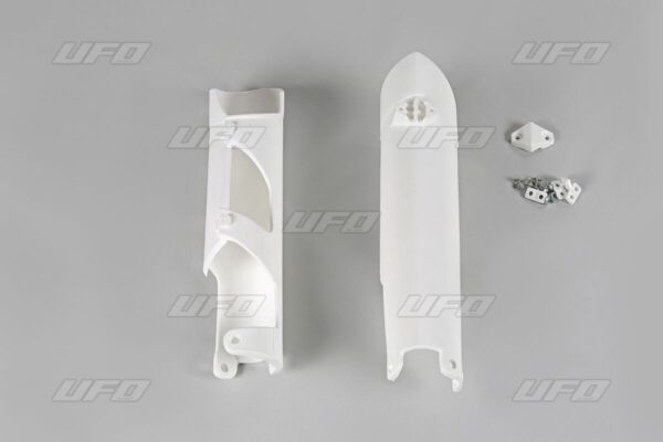 UFO FORK COVER SX/SXF 07-14 WH