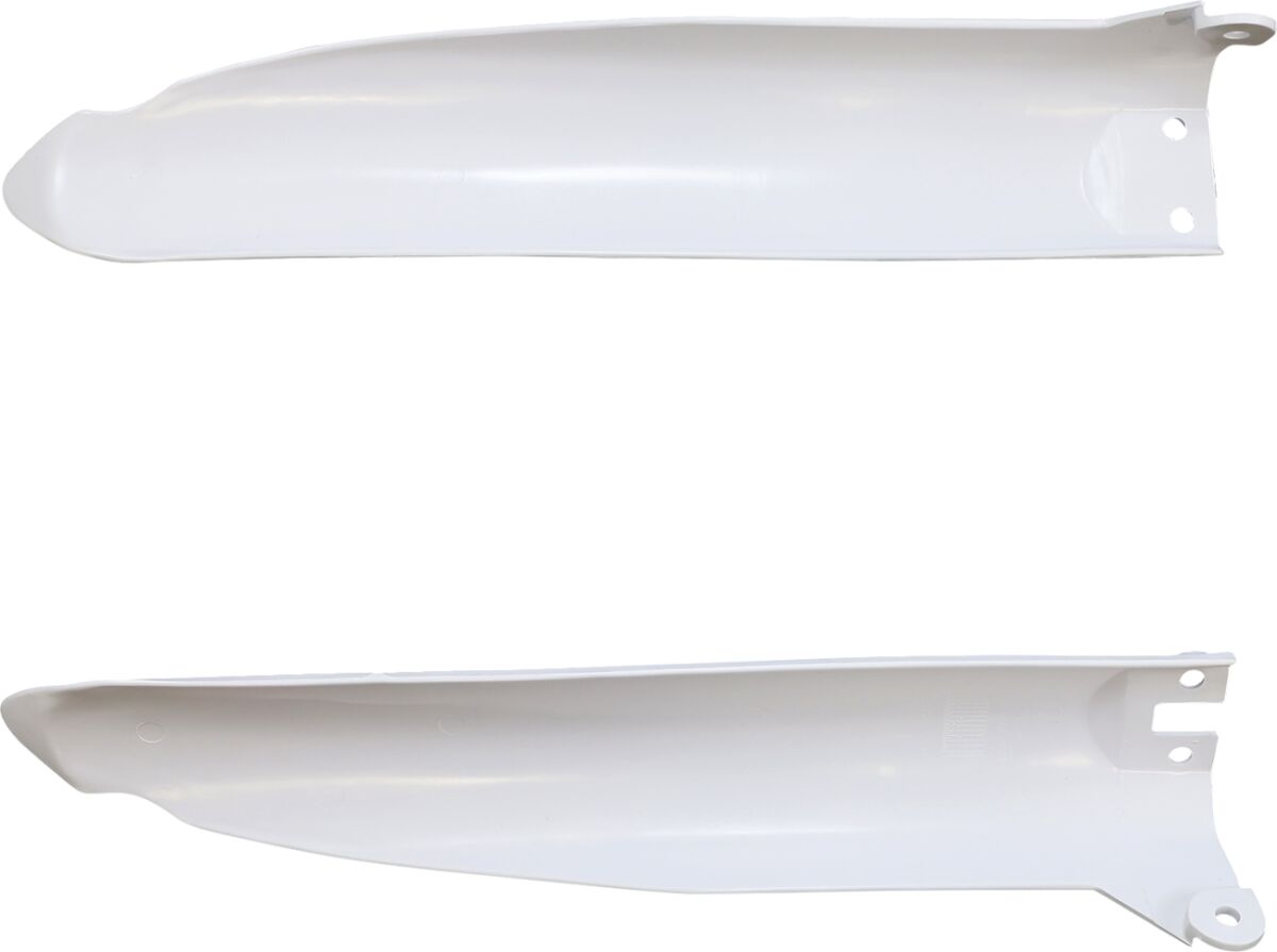 POLISPORT FORK COVERS KX125/250 WHITE