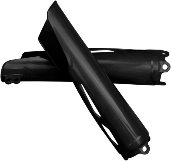 UFO FORK COVERS CRF R/RX 19- BLK