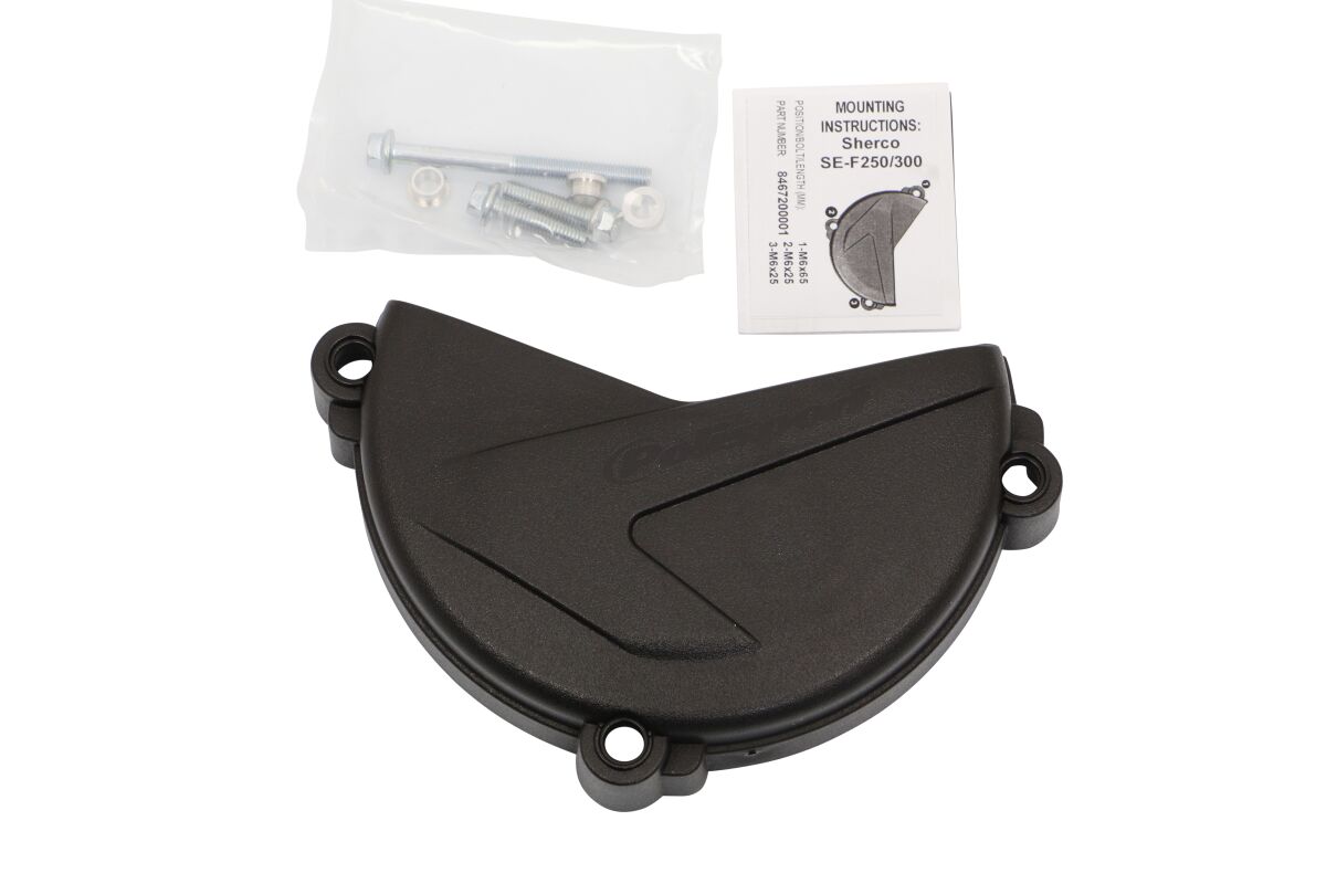 POLISPORT CLTCH CVR SEF250/3 14- BK