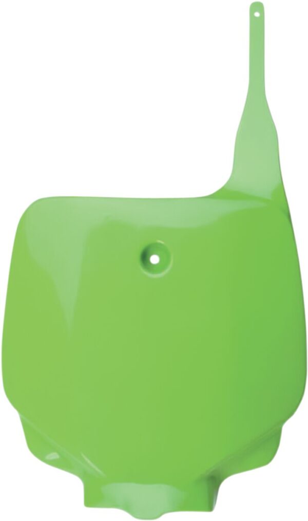 UFO FRT#PLATE KX80/85 98-13 GRN
