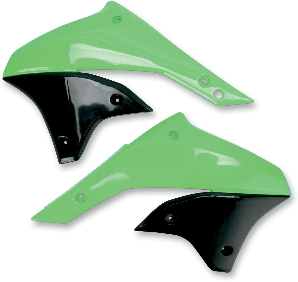 UFO SHROUD RAD KLX450R GRN