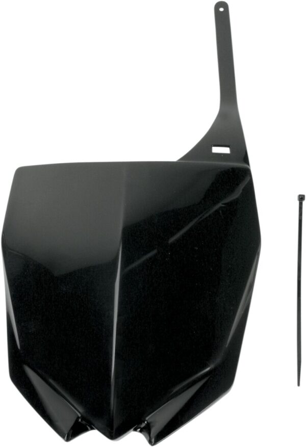 UFO FRT#PLATE YZ15-21 YZF10-17 BLK