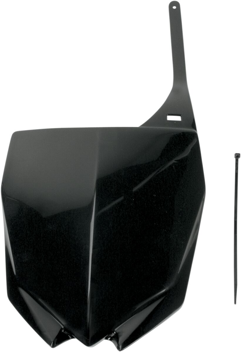 UFO FRT#PLATE YZ15-21 YZF10-17 BLK