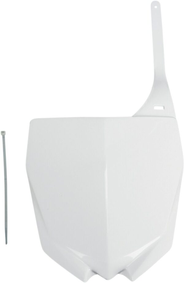 UFO FRT#PLATE YZ15-21 YZF10-17 WHT