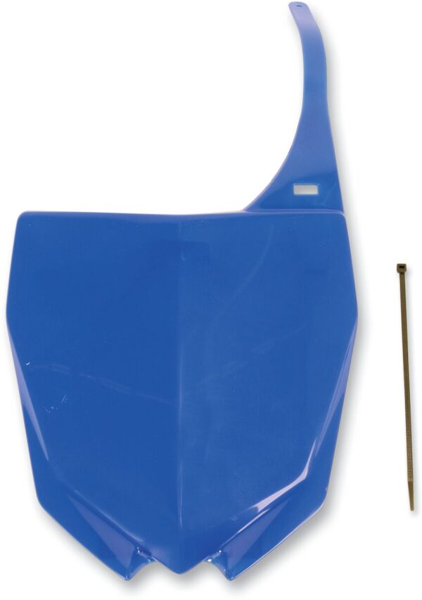 UFO FRT#PLATE YZ15-21 YZF10-17 BLU
