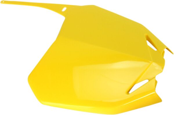 UFO FRT#PLATE RMZ250/450 YEL