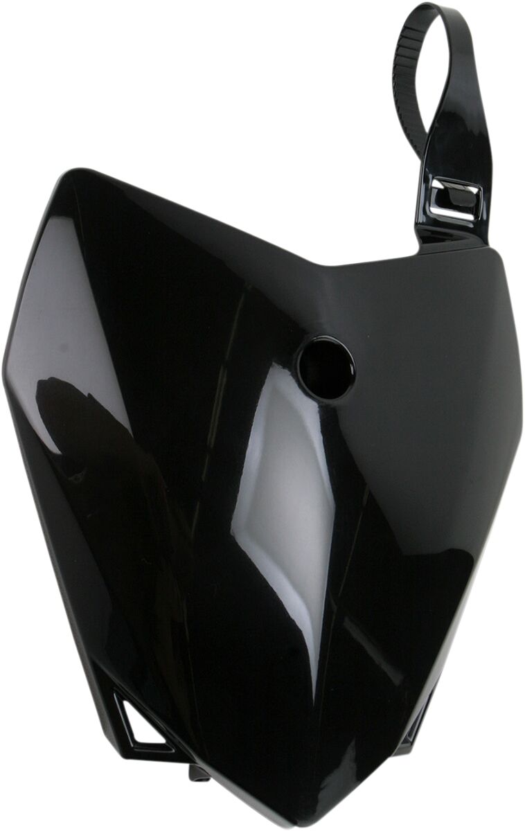 UFO FRONT #PLATE KLX110 10-17 BLK