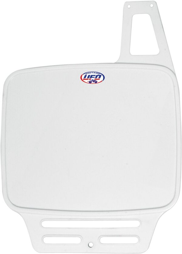 UFO UNI FR NUMBER PLATE WH