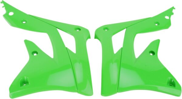 UFO RAD COVERS KXF450 12-15 GRN