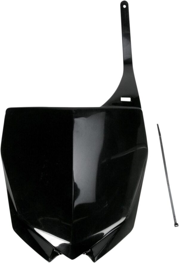 UFO FRT#PLATE YZ02-04 RESTYLED BK