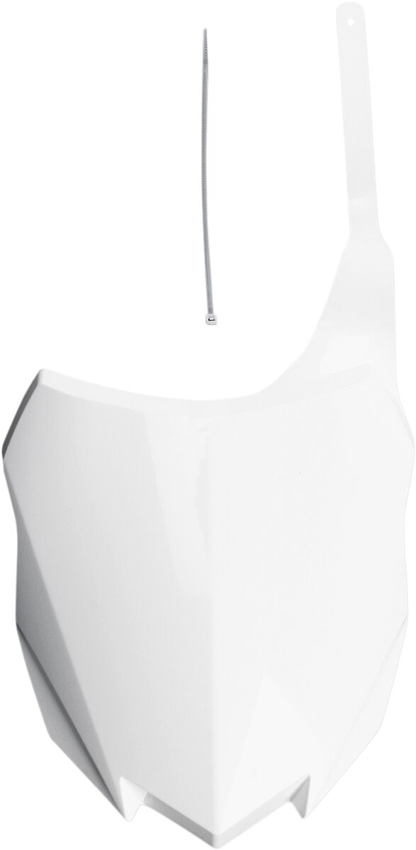 UFO FRONT#PLATE KXF 2013 WHT