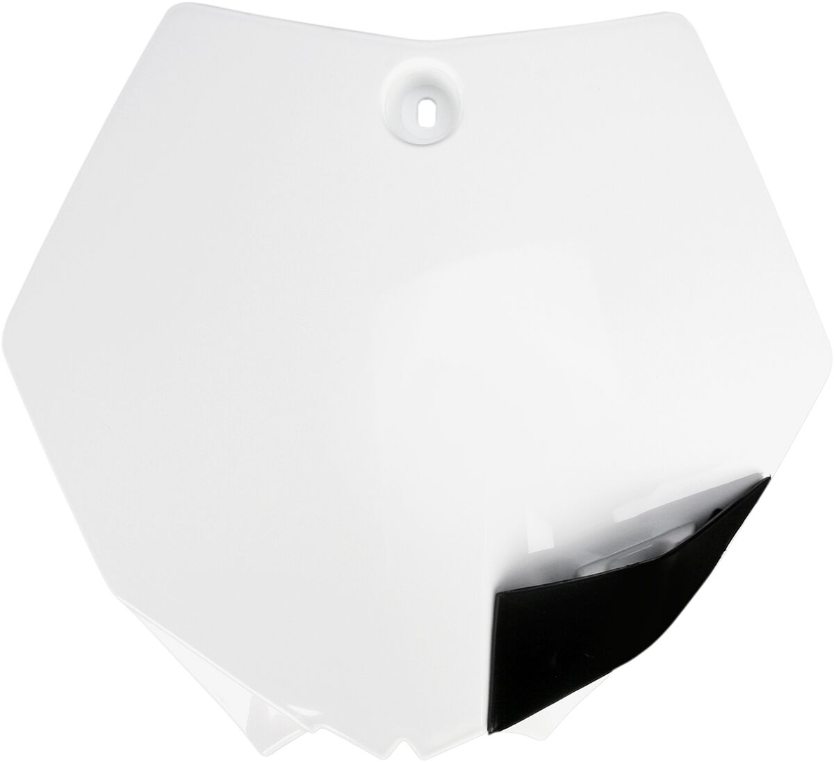 UFO PLATE #FRT SX85 13-17 WHT