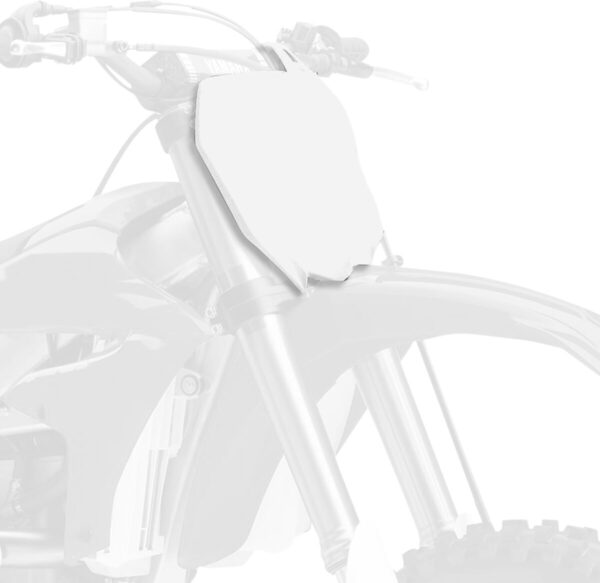 POLISPORT PLATE# YZ 15-21 / YZF 10-17 WH