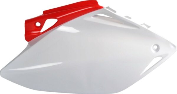 POLISPORT PANELS SIDE CRF450 07-08 RD/WH