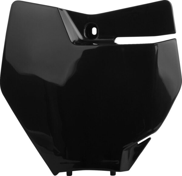 POLISPORT PLATE#FRT SX/SX-F 16-18 BLK