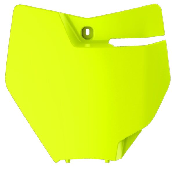 POLISPORT PLATE#FRT SX/SXF 16-18 FL YE