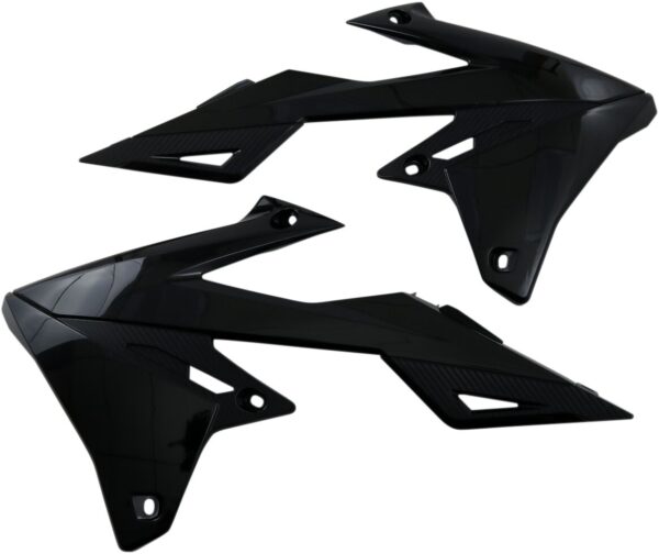 UFO SHROUD RAD RMZ450 18- BLACK