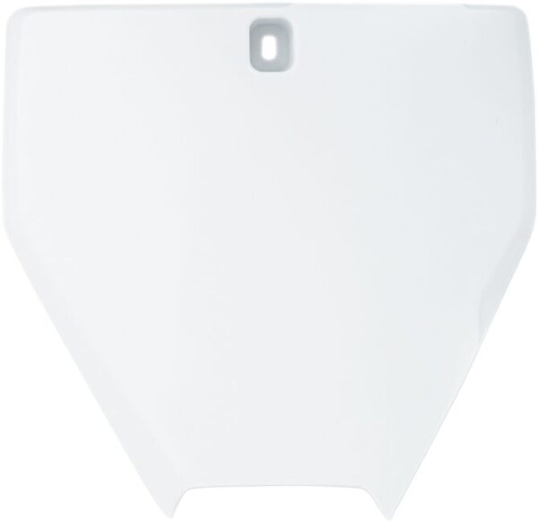 UFO PLATE# HVA TC85 18- WHITE
