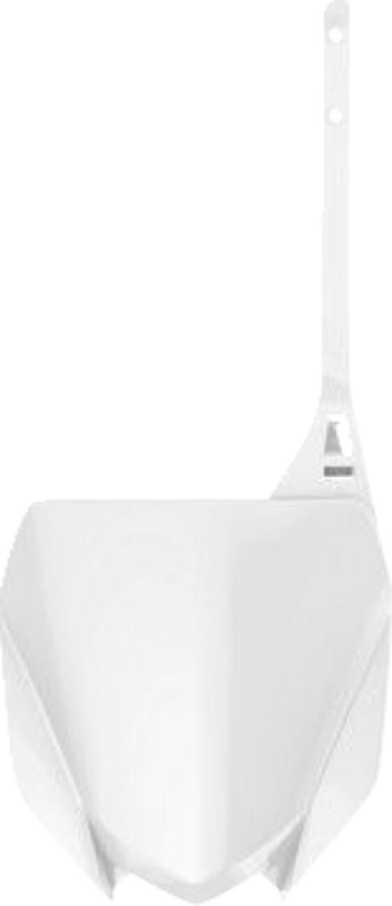 POLISPORT PLATE#FRT YZF450 18- WH