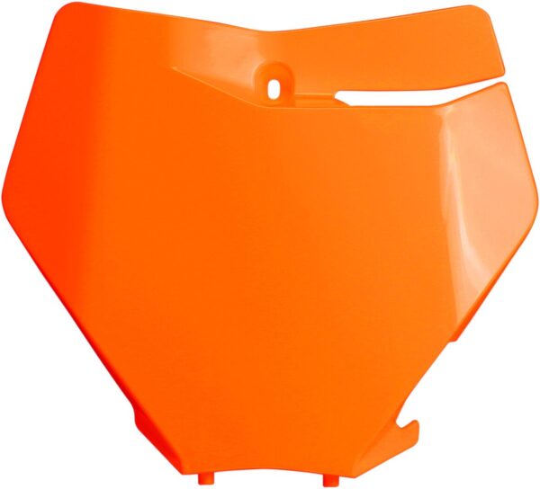 UFO PLATE# FRT SX/SXF 19-22 ORANGE