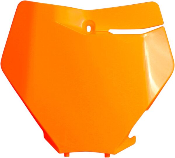 UFO PLATE# FRT SX/SXF 19-22 FLO OR