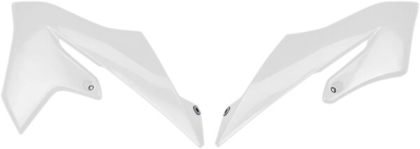 UFO RAD COVERS YZ65 19- WHITE