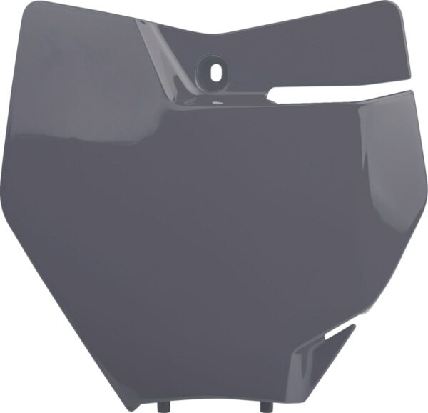 POLISPORT PLATE# FRT KMT 16-18 GREY