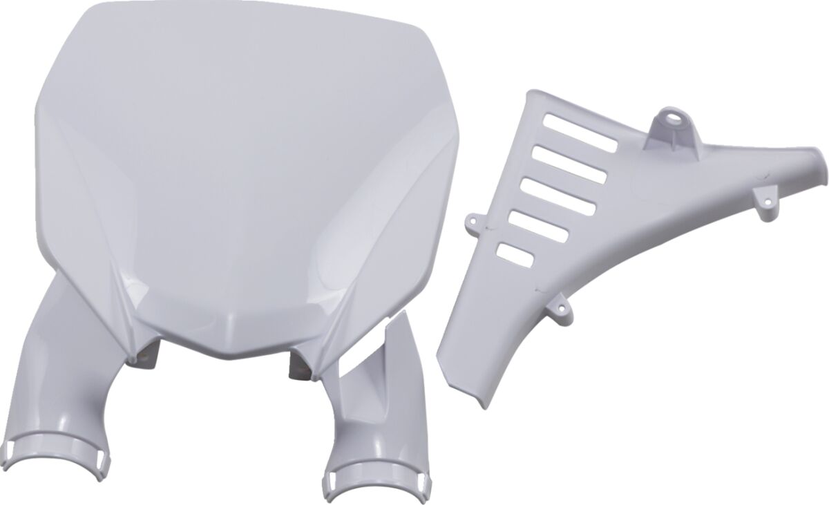UFO PLATE # STADIUM YZF18- WHITE