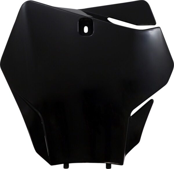 UFO PLATE # FRONT GASGAS 21-23 BLA