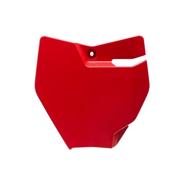 POLISPORT PLATE# FRT MC65 21-23 RED