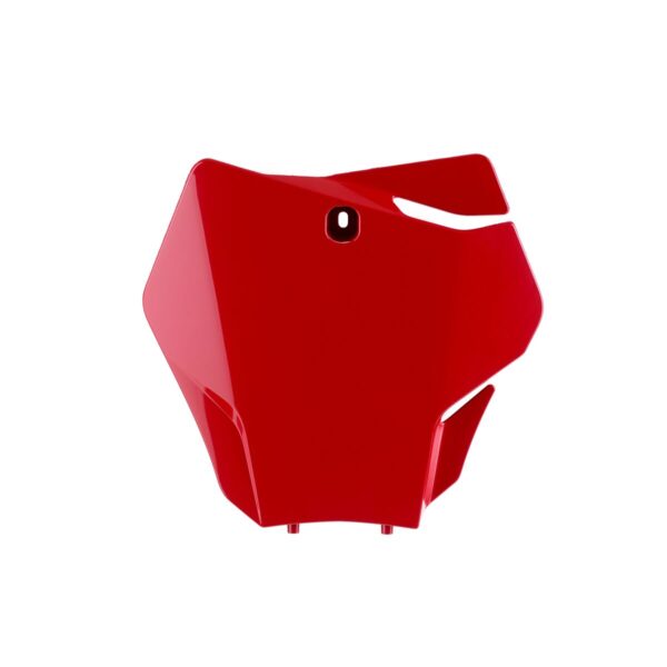 POLISPORT PLATE# FRT GASGAS 21-23 RED