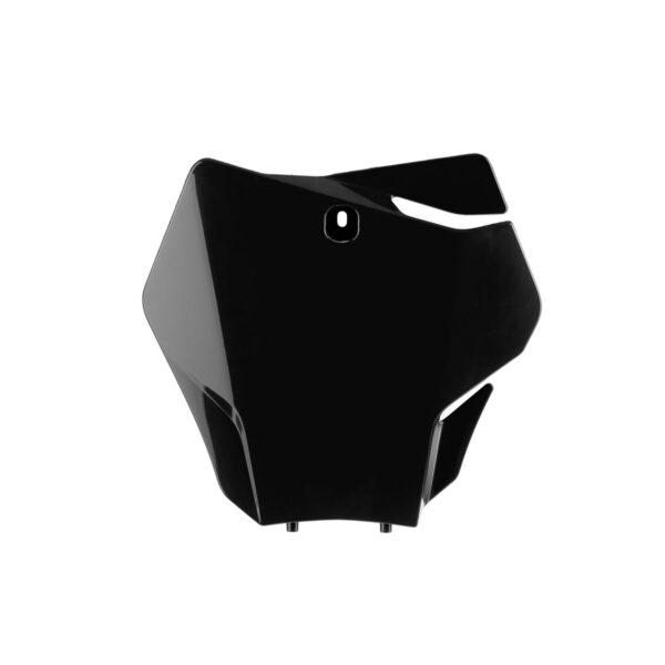 POLISPORT PLATE# FRT GASGAS 21-23 BK