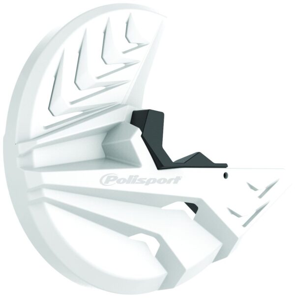 POLISPORT DISC&FORK PROT KXF BK/WH