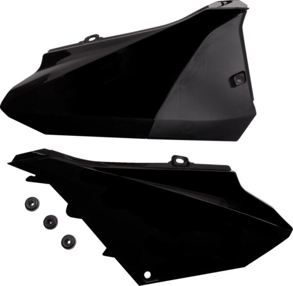 UFO SIDE PANELS YZ85 22- BK