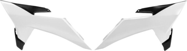 UFO RADIATOR COVER SX/SXF 2025- WH