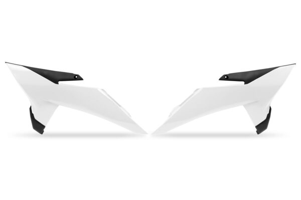UFO RADIATOR COVERS SX85 2025- WHI